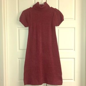 Short sleeve sweater dress/ size small